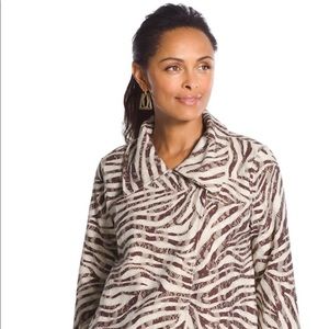 Chicos Animal Print Top, Zebra Print Sweater